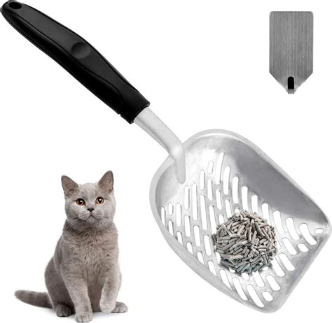 stainless steel kitty litter scoop